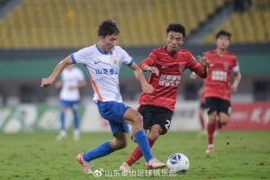 山东泰山B队客场0-0平成都蓉城B队