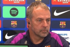 弗里克：我会看马德里德比 对阵皇家社会亚马尔肯定会上场