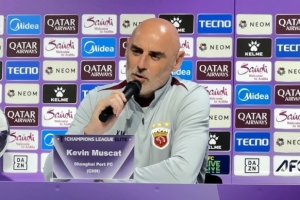 穆斯卡特：广岛队踢法极具侵略性，期待他们保持稳定发挥。