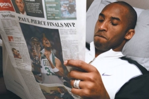 皮尔斯：若仅论得分能力，科比与我不相上下，抛开运动能力不谈，我是史上最纯粹的分手之一。