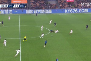 替补连线！范德普特长传后点，博纳佐利抢点破门