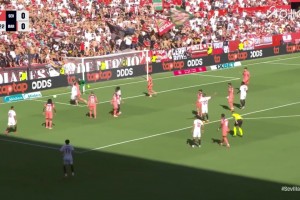 【集锦】西甲-桑切斯点射拉什福德破门莱万失点 巴萨1-4塞维利亚